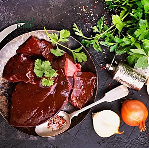 كبدة بقري